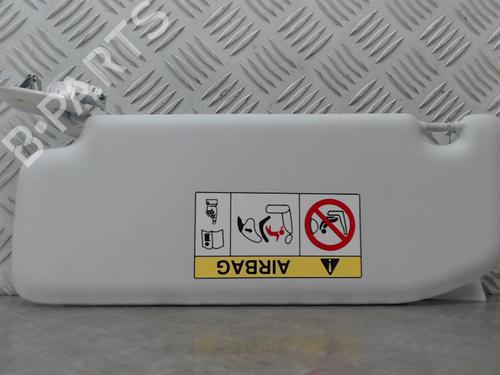 Used Right sun visor PEUGEOT 208 I (CA_, CC_) 1.2 PureTech 82 (82 hp) 23059832