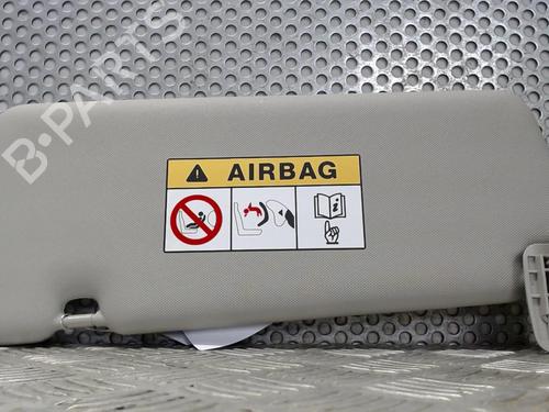 Used Right sun visor Right sun visor RENAULT MEGANE III Hatchback (BZ0/1_, B3_) 1.5 dCi (BZ1G, BZ1W, BZ0R) (95 hp) 23060140 23060140
