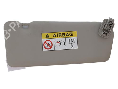Right sun visor RENAULT CLIO IV (BH_) 1.5 dCi 90 | BP25346475I2 - Image 2