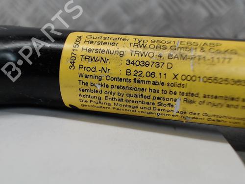 Used Front right seatbelt Front right seatbelt PEUGEOT 5008 (0U_, 0E_) 1.6 HDi (112 hp) 23835339 23835339