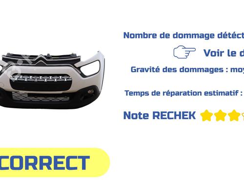 Front bumper CITROËN C3 III (SX) 1.5 BlueHDi 100 (SXYHYP, SXYHTU) | BP31849555C7