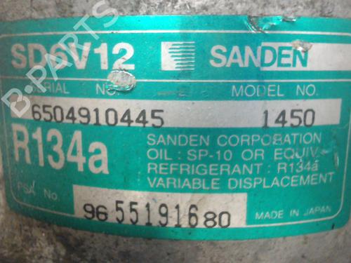 AC compressor CITROËN C3 I (FC_, FN_) 1.4 HDi | BP23061050M34 