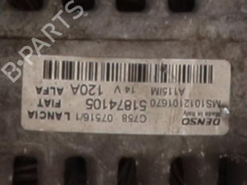 Used Alternator Alternator FIAT 500L (351_, 352_) 0.9 (199LYC1B) (105 hp) 33800177 33800177