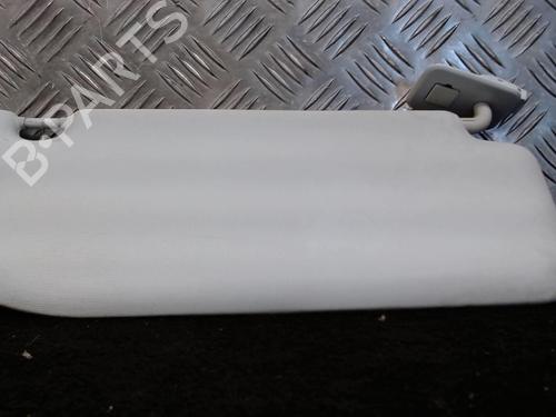 Used Left sun visor PEUGEOT 208 I (CA_, CC_) 1.6 HDi (92 hp) 23833105