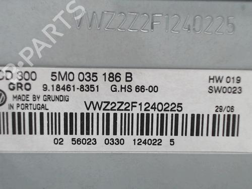 radio-vw-golf-plus-v-5m1-521-2004-2005-2006-2007-2008-2009-2010-2011-2012-2013-23834196 main image