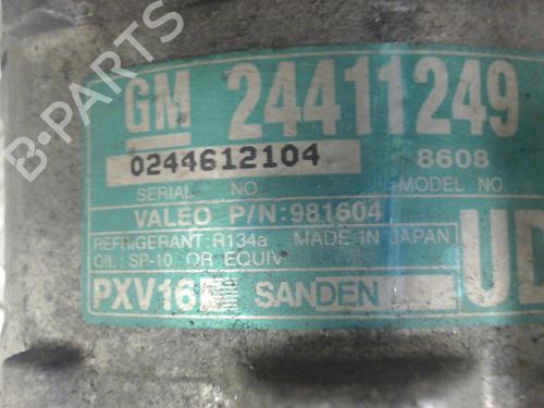 AC compressor OPEL VECTRA C GTS (Z02) 2.2 DTI 16V (F68) | BP23058138M34 