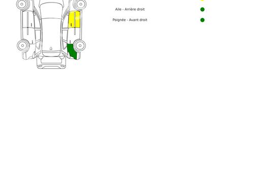 Right front door RENAULT CLIO IV (BH_) 1.5 dCi 75 | BP28953229C3 