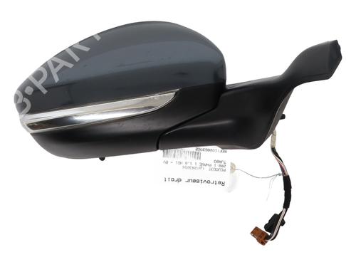 Used Right mirror PEUGEOT 208 I (CA_, CC_) 1.6 HDi (92 hp) 23966525