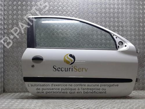 Right front door PEUGEOT 206+ (2L_, 2M_) 1.4 HDi eco 70 | BP23059237C3
