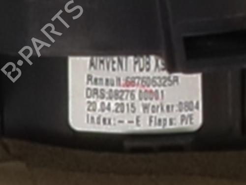 Air vent RENAULT TRAFIC III Van (FG_) 1.6 dCi 120 (FGMB, FGMC) | BP33567096I21  - Image 5