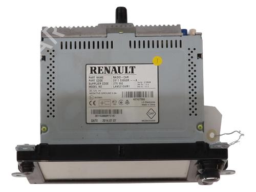 Bilradio RENAULT CLIO IV (BH_) 1.5 dCi 75 | BP29065909E6 