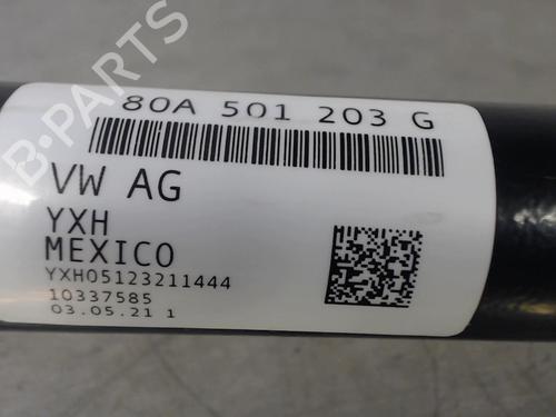 Used Left rear driveshaft AUDI Q5 Sportback (FYT) 40 TDI Mild Hybrid quattro (204 hp) 23833594