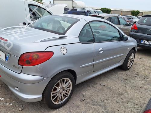 Front left window mechanism PEUGEOT 206 CC (2D) 1.6 16V (2DNFUF, 2DNFUR) | BP31833830C22 