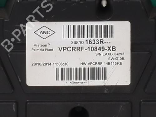 Instrument cluster RENAULT CLIO IV (BH_) 1.5 dCi 75 | BP26296569C47