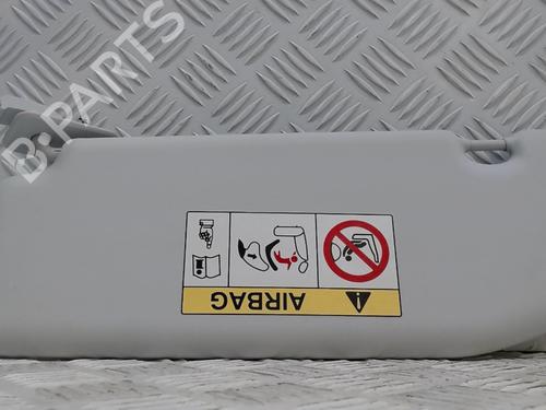 Used Right sun visor PEUGEOT 208 I (CA_, CC_) 1.6 HDi (92 hp) 23833364
