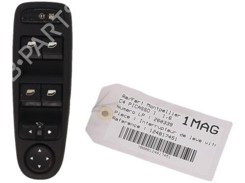 Used Left front window switch Left front window switch CITROËN C4 Picasso I MPV (UD_) [2006-2015] 36097485 36097485