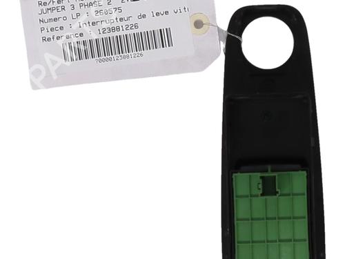 Used Left front window switch Left front window switch CITROËN JUMPER II Van 2.2 HDi 130 (130 hp) 33877078 33877078