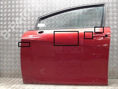 Used Left front door SEAT LEON (1P1) 2.0 TDI 16V (140 hp) 23055846