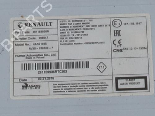 Radio DACIA SANDERO II TCe 90 (B8M1, B8MA, B8AC) | BP36294229E6 - Image 6
