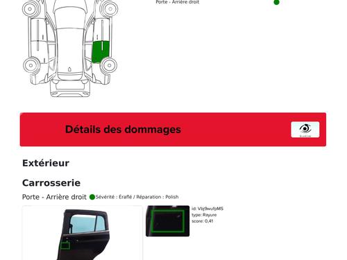 Left rear door FORD B-MAX (JK) 1.5 TDCi | BP25464188C4 