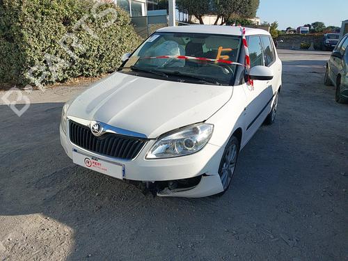 Front bumper reinforcement SKODA FABIA II (542) 1.2 12V | BP23057166C109 