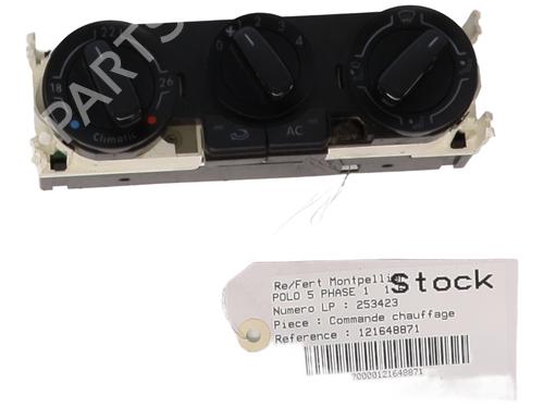 Used Climate control VW POLO V (6R1, 6C1) 1.6 TDI (90 hp) 32440465