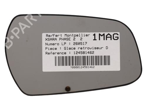 Spejlglas højre Spejlglas højre CITROËN XSARA (N1) [1997-2005] 37250444 37250444