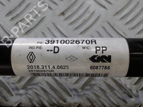Right front driveshaft RENAULT KADJAR (HA_, HL_) 1.3 TCe 160 (HLNC) | BP23057587M39 - Image 2