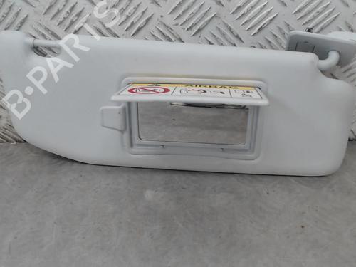 Used Right sun visor Right sun visor PEUGEOT 2008 I (CU_) 1.2 THP 110 / PureTech 110 (110 hp) 23054161 23054161