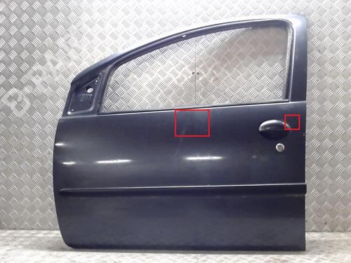 Left front door PEUGEOT 107 (PM_, PN_) 1.4 HDi | BP23059526C2