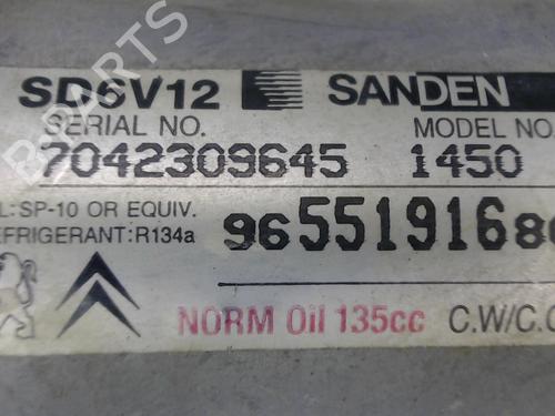 AC compressor CITROËN C3 I (FC_, FN_) 1.4 HDi | BP23058018M34 