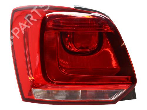 Used Left taillight VW POLO V (6R1, 6C1) 1.6 TDI (90 hp) 23835696