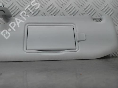 Pare-soleil gauche PEUGEOT 208 I (CA_, CC_) 1.2 VTI 82 (82 hp) 23054408