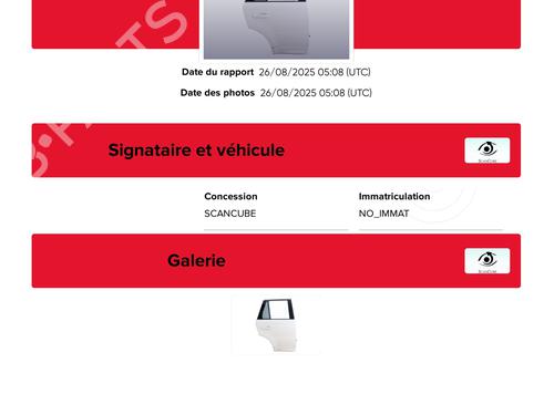 Right rear door LAND ROVER RANGE ROVER SPORT I (L320) 3.6 D 4x4 | BP28456766C5 