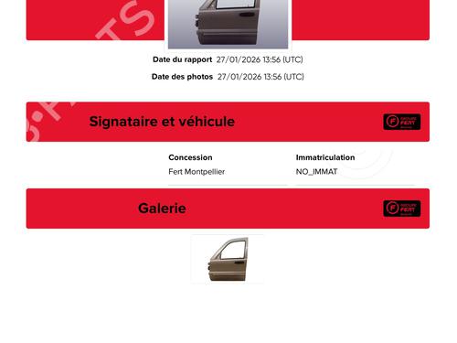 Left front door JEEP CHEROKEE (KJ) 2.8 CRD 4x4 | BP31927221C2 