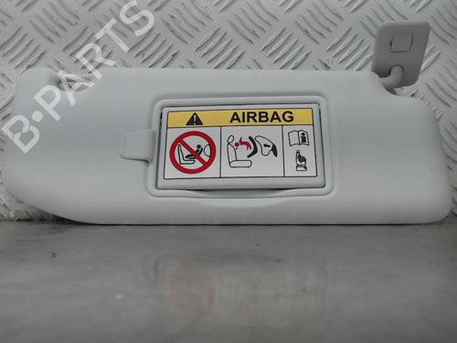 Used Right sun visor PEUGEOT 208 I (CA_, CC_) 1.2 VTI 82 (82 hp) 23054407