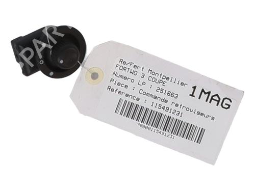 Commande retroviseurs SMART FORTWO Coupe (453) electric drive (453.391) (82 hp) 32065435