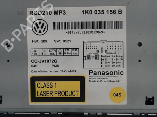 Radio VW GOLF VI (5K1) 1.4 | BP23054374E6 - Image 2