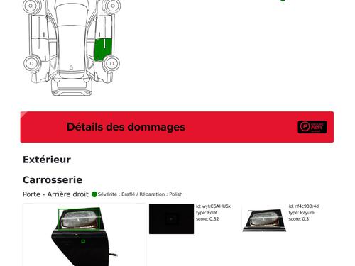 Right rear door AUDI A3 Sportback (8VA, 8VF) 2.0 TDI | BP31813056C5 