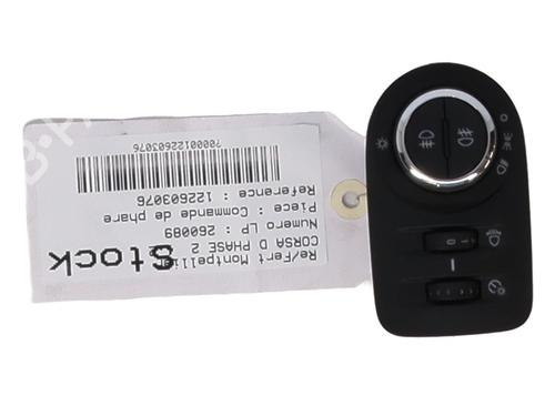 Headlight switch OPEL CORSA D (S07) 1.3 CDTI (L08, L68) | BP33046410I24 - Image 3