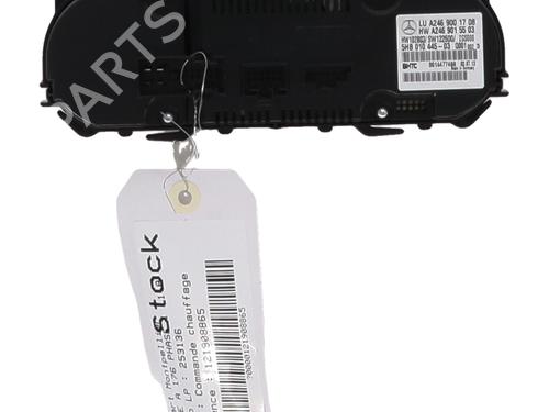 Climate control MERCEDES-BENZ A-CLASS (W176) A 180 CDI (176.000) | BP32523906I5 - Image 4