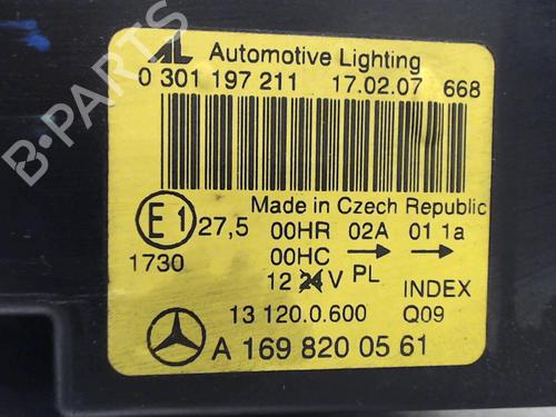 Left headlight MERCEDES-BENZ A-CLASS (W169) A 180 CDI (169.007, 169.307) | BP23834241C28 - Image 3