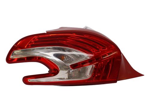 Used Left taillight PEUGEOT 208 I (CA_, CC_) 1.4 HDi (68 hp) 30862159