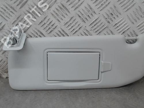 Left sun visor PEUGEOT 2008 I (CU_) 1.2 THP 110 / PureTech 110 | BP23054160I1 - Image 2