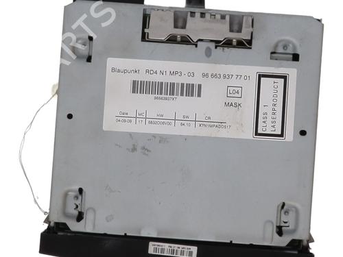 Radio CITROËN BERLINGO MULTISPACE (B9) 1.6 HDi 110 | BP29458067E6 