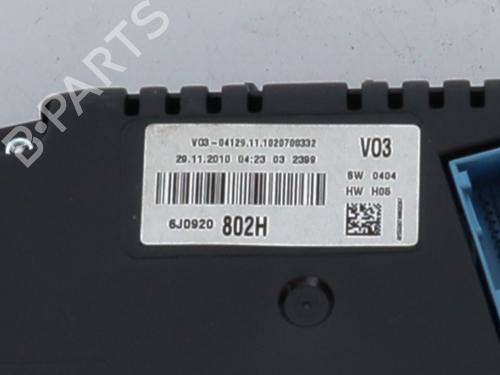 Instrument cluster SEAT IBIZA IV (6J5, 6P1) 1.2 TDI | BP25866164C47 