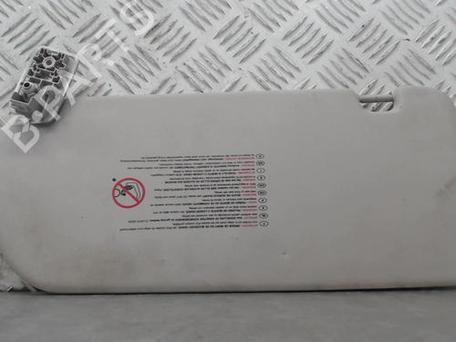 Right sun visor PEUGEOT 5008 (0U_, 0E_) 1.6 HDi | BP23835343I2