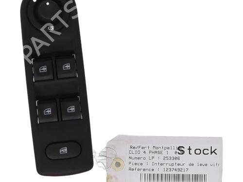 left-front-window-switch-renault-clio-iv-bh_-2012-2013-2014-2015-2016-2017-2018-2019-2020-2021-33707742 main image