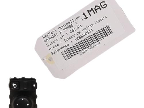 Used Mirror switch Mirror switch NISSAN QASHQAI II (J11, J11_) 1.6 dCi (130 hp) 36233108 36233108