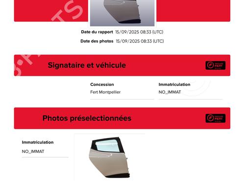 Right rear door RENAULT CLIO IV (BH_) 1.5 dCi 75 | BP28798271C5